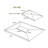 13X10 Ft Patio Double Roof Gazebo Replacement Canopy Top Fabric-112305759