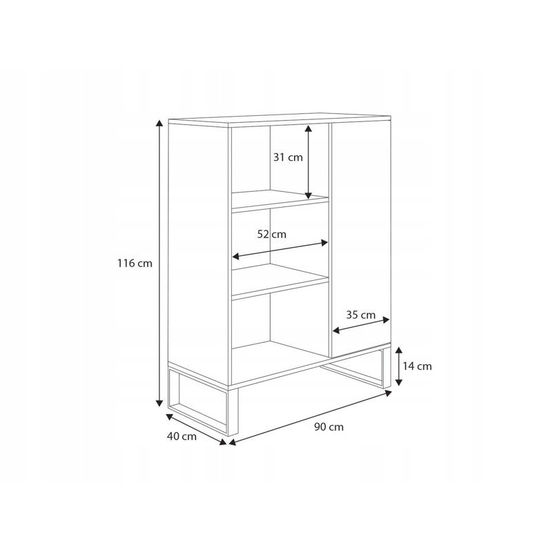 40cm Sideboard