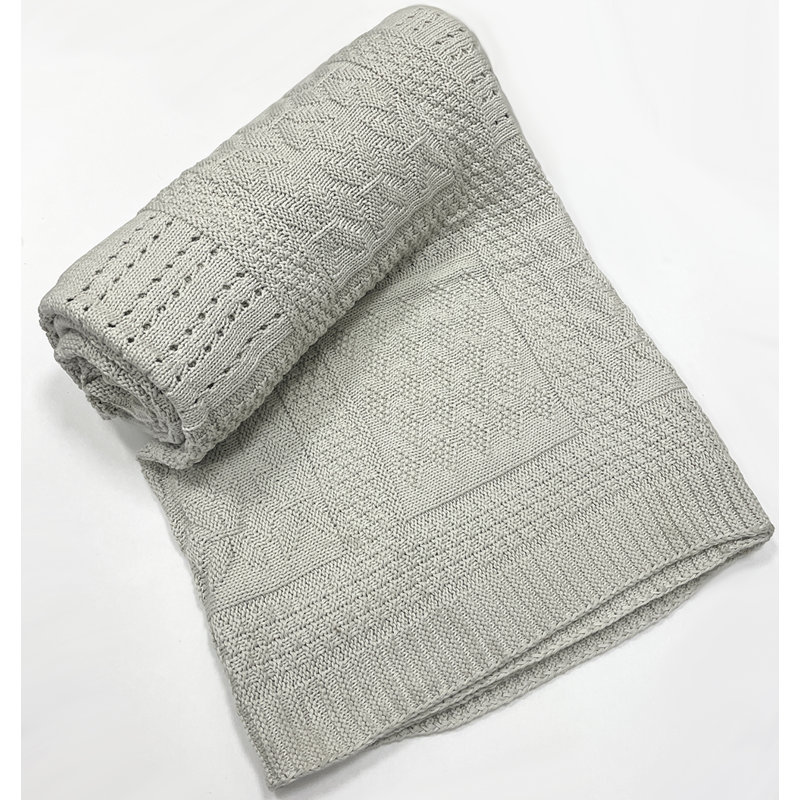 Knitted Throw Blanket
