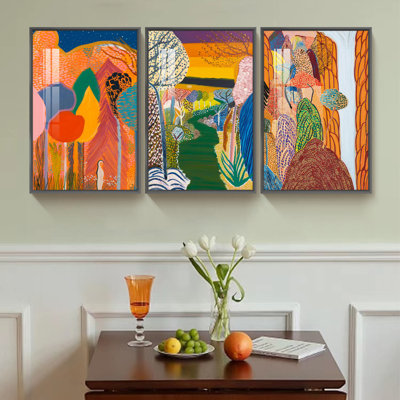 " Abstract " 3 - Pieces