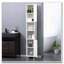 Armoire de rangement haute avec miroir