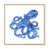 Toile naturelle avec cadre flottant