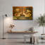 «Italian Chefs C» par Jean Plout, art mural en métal doré, 36 po x 24 po-1819261214