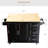 Kitchen Island & Kitchen Cart(No Include Stool)