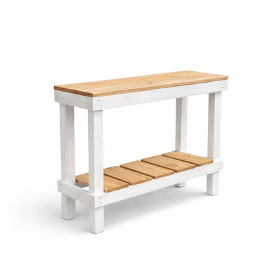 Topher 35'' Solid Wood Console Table