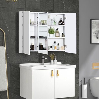Mirrored Bathroom Cabinets