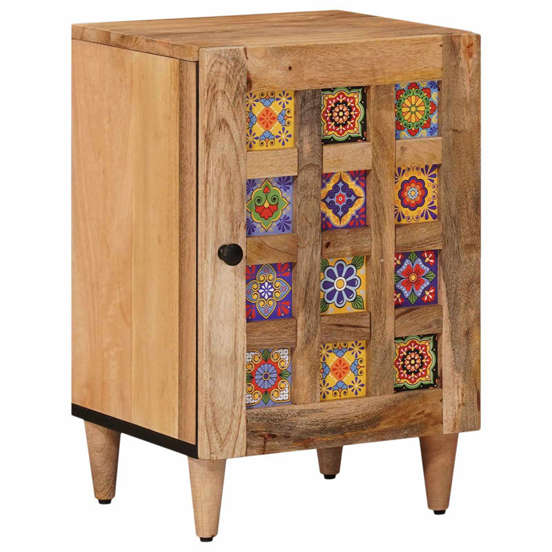 Solid Wood Freestanding Bathroom Cabinet