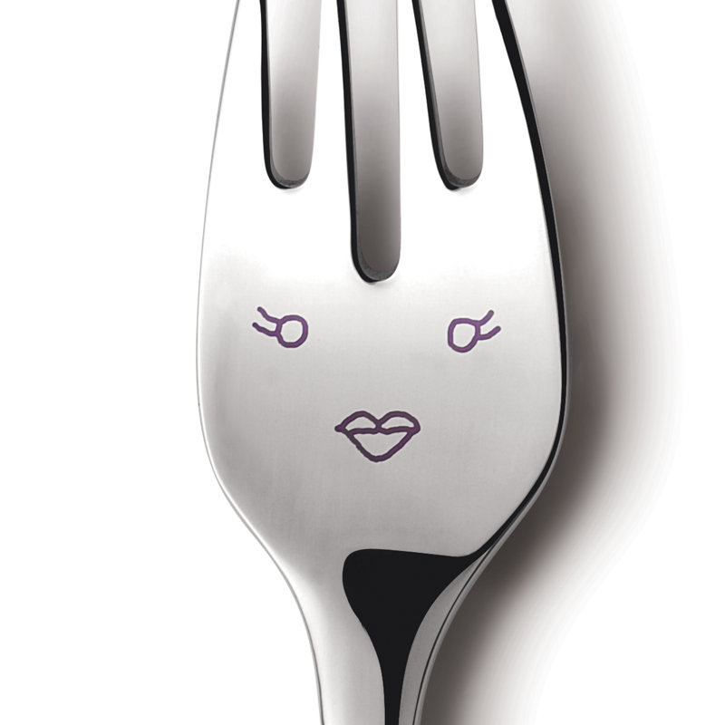 Alfredo Twist Family Cutlery 4 Piece Flatware Set, Service for 1