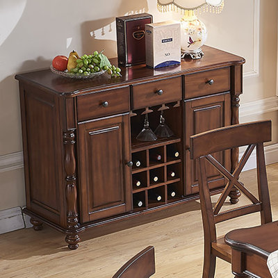 Tanay 47.2'' Solid Wood Sideboard