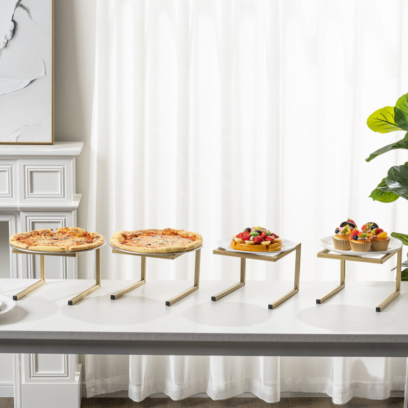 4 Piece Riser Stand Set