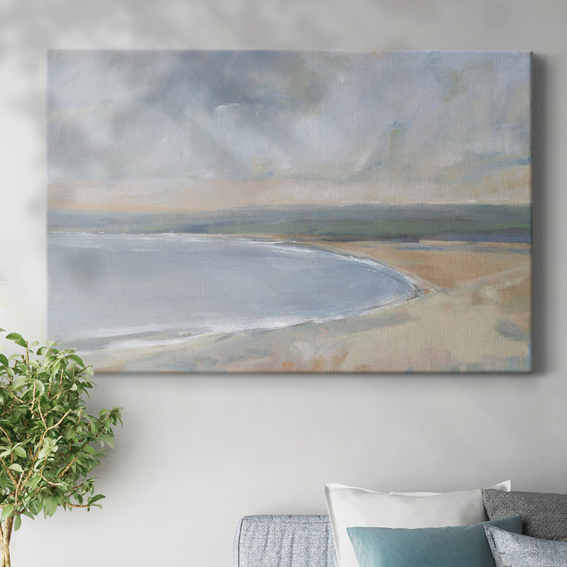 Coastal Study II-Gallery Wrapped Canvas, 12" H x 18" W
