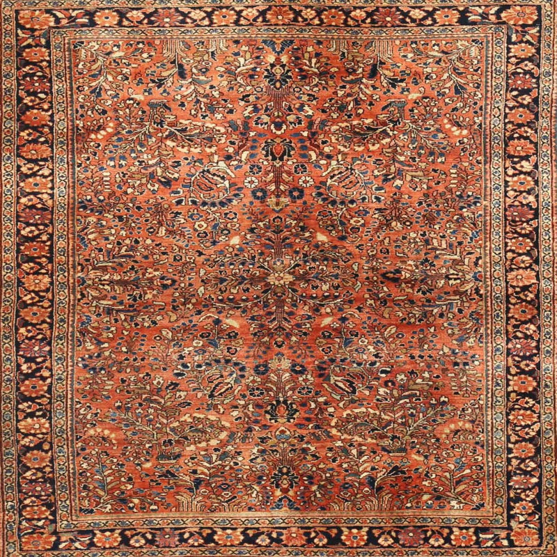 Chelsen Oriental Indoor Rug, Square 4'