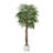 67" Artificial Faux Weeping Fig Tree in a  Resin Planter Real Touch Fake Ficus Benjamina Tree