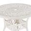 Round Metal Outdoor Bistro Table With Umbrella Hole , 90cm cm W 90cm cm D
