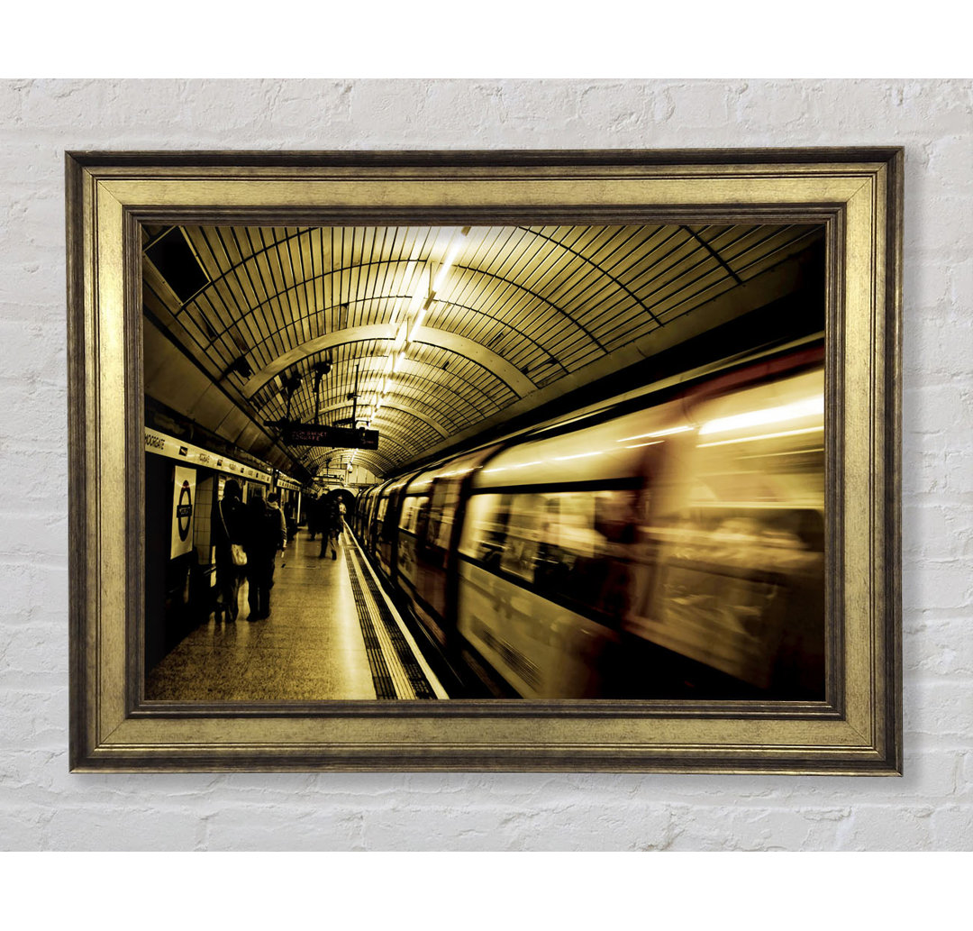 London Underground Tube - Druck