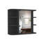 Armoire à pharmacie moderne, six tablettes extérieures-94239604