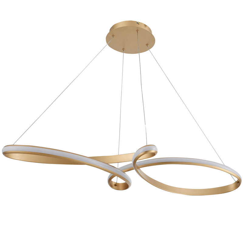 Luminaire suspendu géométrique à 1 lumière Mahit