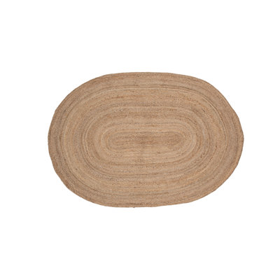 Slauson Solid Colour Hand Woven Area Rug