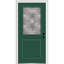Porte d'entrée pré-montée en fibre de verre 1/2 panneau Grace Grace-254507259-254507256-254507255