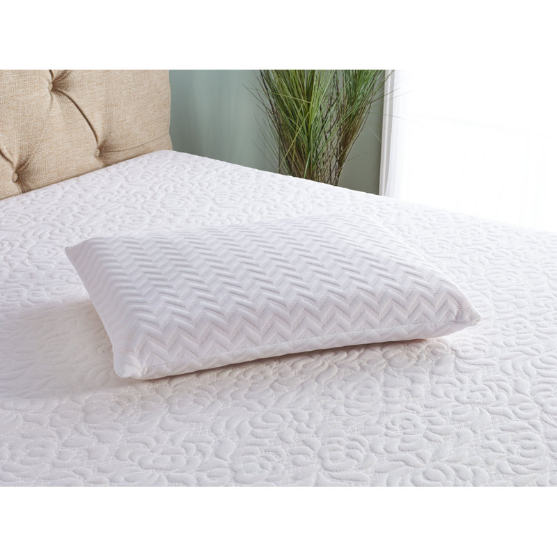 Oreiller de soutien mi-ferme en mousse à mémoire de forme, 18 po x 24 po x 5 po
