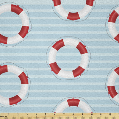 Dacio Nautical Sea Themed Composition Fabric