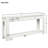 Console Table/Sofa Table with Storage Drawers and Bottom Shelf for Entryway Hallway-384889416