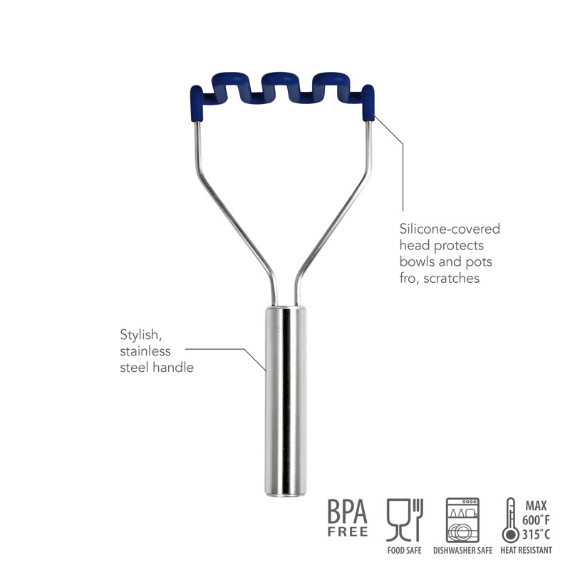 Potato Masher, Deep Indigo