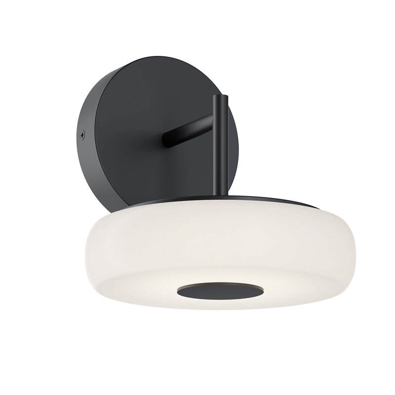 Hemby 8'' LED Sconce - 10W, Black
