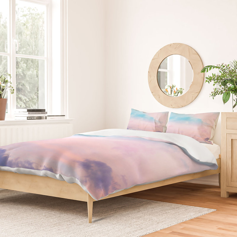 Polyester Abstract Duvet Cover Set, Twin Duvet Cover + 1 Pillowcases