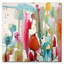 Wrapped Canvas Wall Art - Sylvie Demers 'Jouns Aux Bois' Wall Art for Living Room, Bedroom, or Office Décor - 14x14-22076412