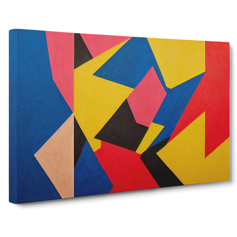 Suprematism Art Abstract Vol.1 - Wrapped Canvas