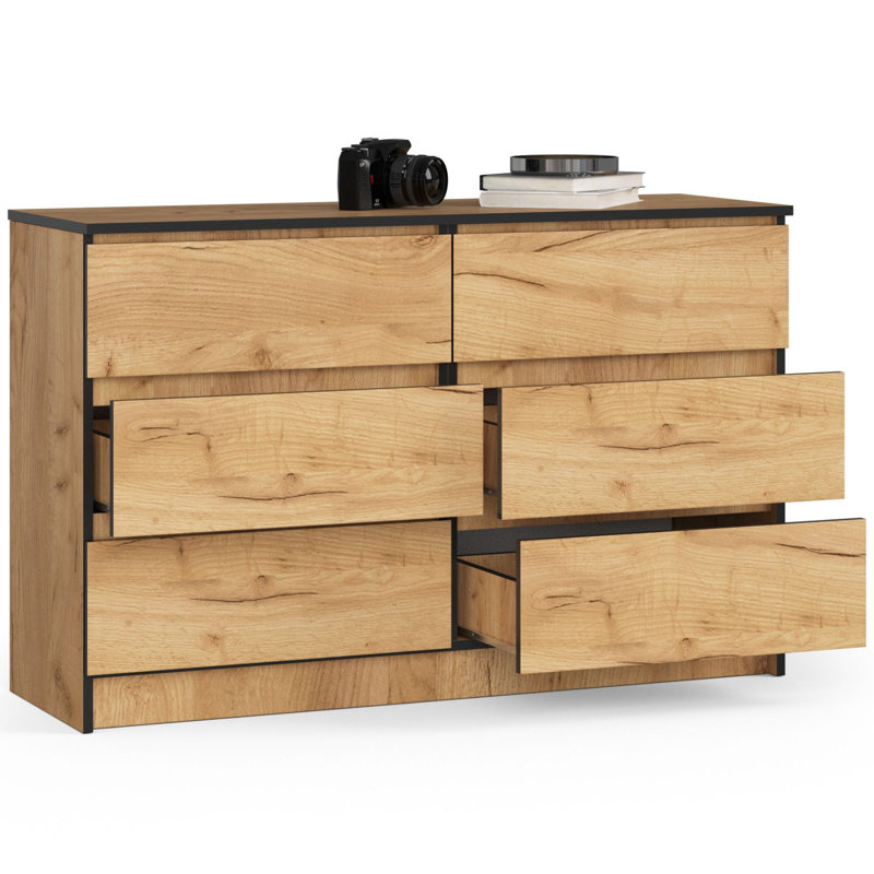 Boniface Particle Board Rectangle Storage Unit Accent Chest,  77cm H x 120cm W x 40cm D