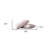 Set of Two Champagne Pink Linen Pillowcases