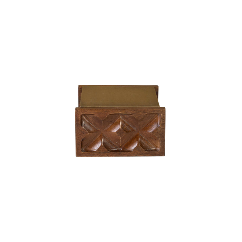 Dorsey Box - Small Aged Brass