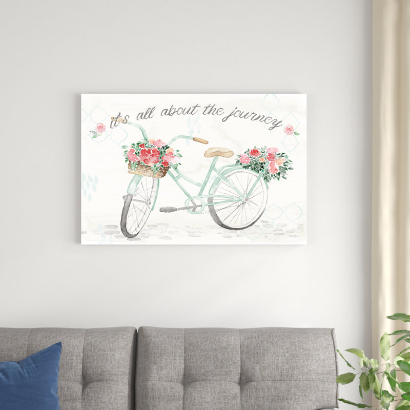 «Boho Ride VI» par Dina June, impression sur toile tendue, H 24 po x l 36 po