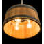 Luminaire suspendu baril whisky l 25 "
