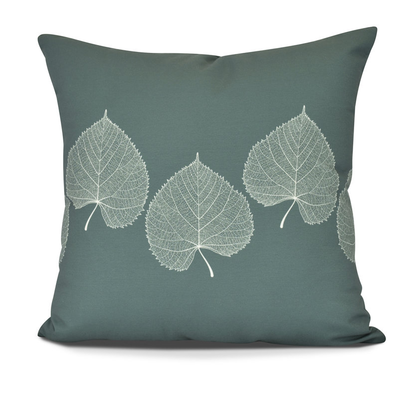 Housse de coussin d'extérieur carrée Goals, Gourds and Gatherings, H 18 po x l 18 po, Vert