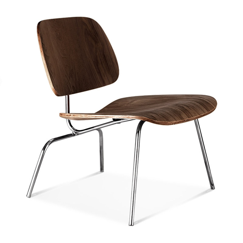 Chaise longue moulée en contreplaqué (lcm)