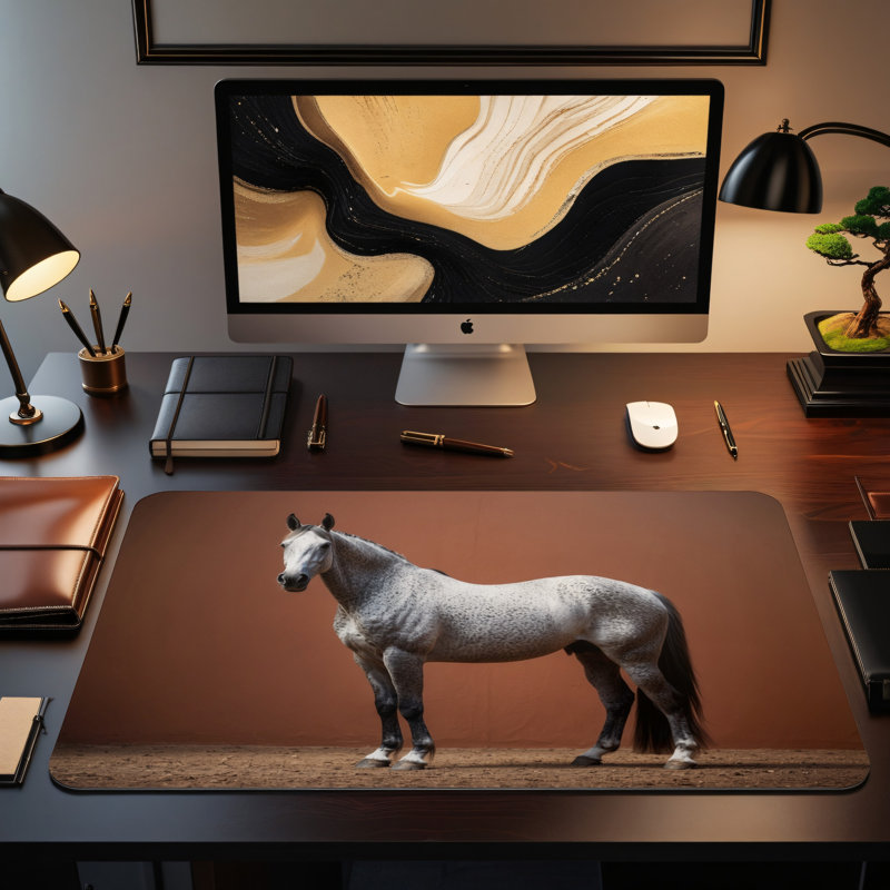 Polyester Desk Pad, 31.5x15.5