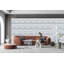 Panneau mural blanc 19,7 po x 19,7 po Falkirk Ross