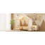 Lit de sol avec baldaquin Montessori, structure de lit simple-327647399-327648089