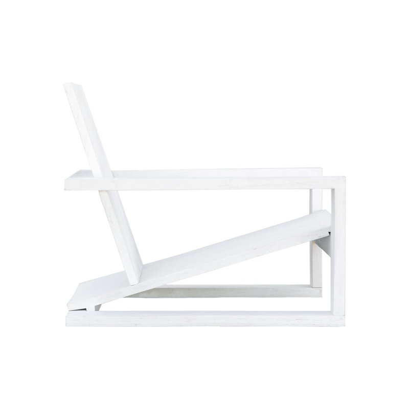 Chantai Primitive Modern Adirondack Chair