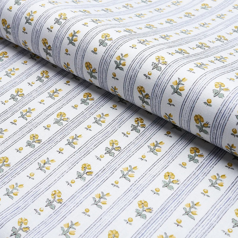 Tissu Cabanon, Jaune