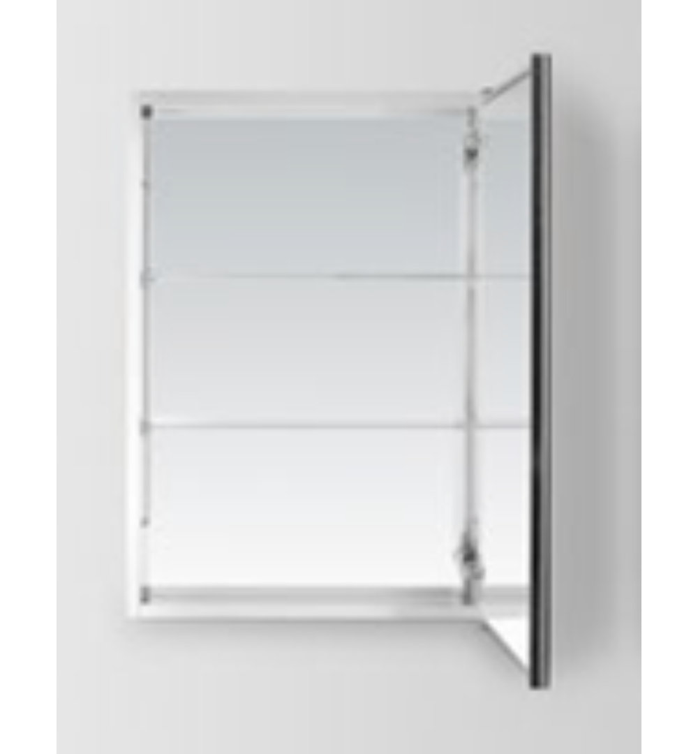 Winfrey 70cm x 50cm Surface Mount Mirror Cabinet