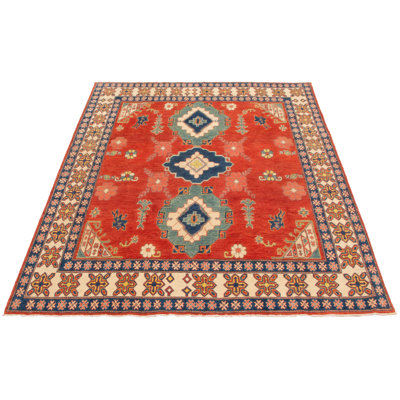 Tapis rouge Finest Gazni 6 pi 4 po x 9 pi 0 po