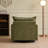Thick Padded Arm Chair with Solid Metal Base, Comfortable Single Sofa Chair, Swivel Accent Chair-1115258612