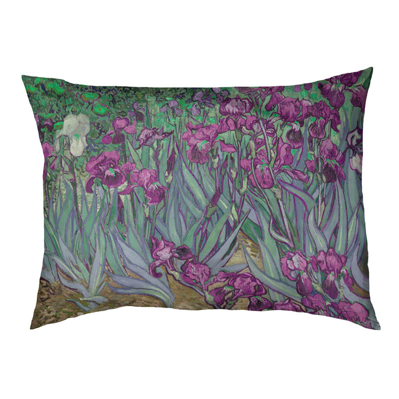 Coussin pour chien iris Weddle, Grand (H 14 po x l 42,5 po x P 32,5 po), Rose 