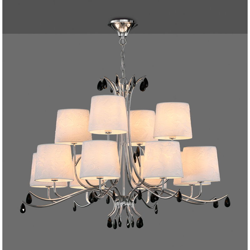 Oney 12 - Light Pendant, Polished Chrome