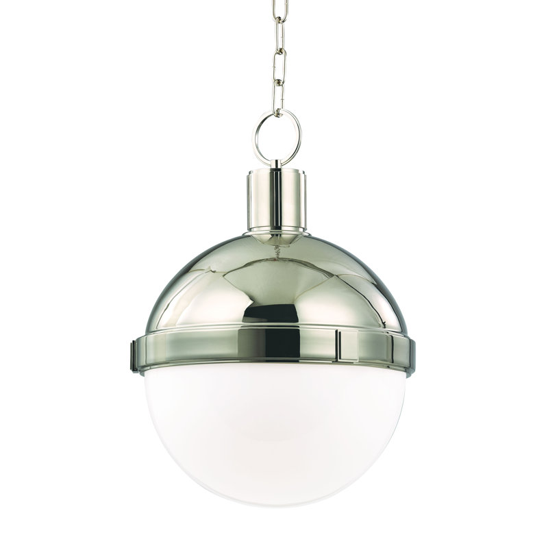 Lambert 1 - Light Pendant, Small, Aged Brass