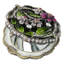 Sophie Scalloped Metal Mirror